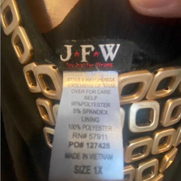 JFW 1x Black Sleeveless Dress only worn a few times - Picture 4 of 6